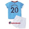 Virallinen Fanipaita + Shortsit Manchester City Bernardo 20 Kotipelipaita 2022-23 - Lasten